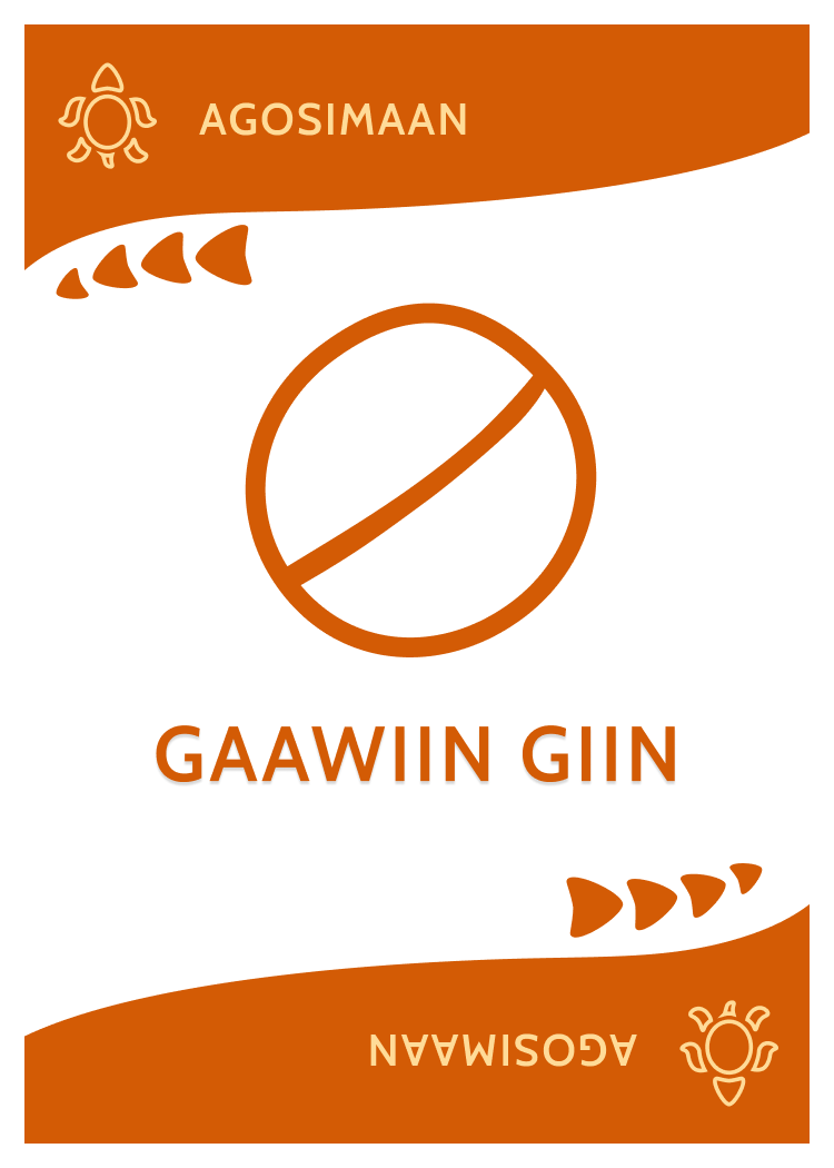 The page of a sketchbook with sketches of cards.